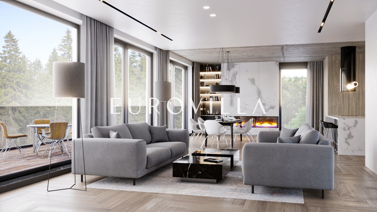 Penthouse 5 pokoi z tarasem 90m2 na dachu + balkon